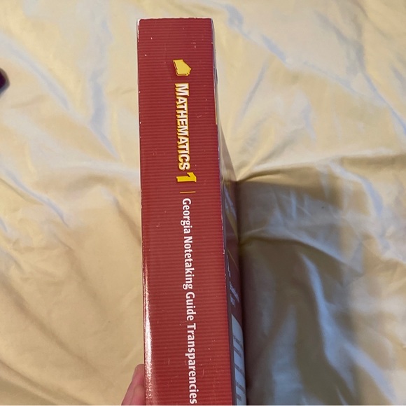 Mathematics 1 Georgia Notetaking Guide Transparencies McDougal Littell Book - Picture 4 of 16